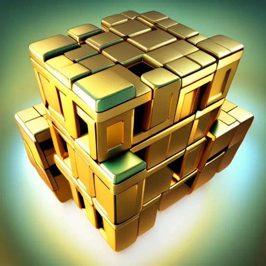 Spinning Math Cubes