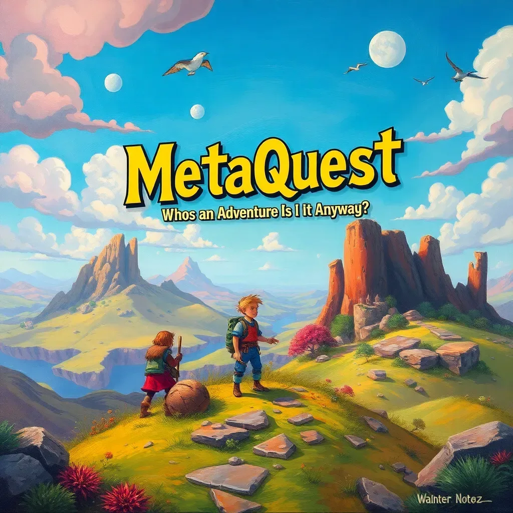 MetaQuest: Whose Adventure Is It Anyway?
