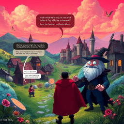 MetaQuest: Whose Adventure is it Anyway? - Text-based game