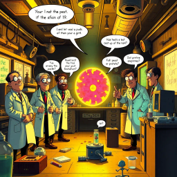 Whose Lab Is It Anyway? - Text-based game