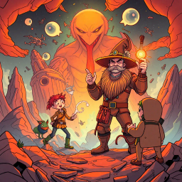 Whose Adventure Is It Anyway? - Text-based game