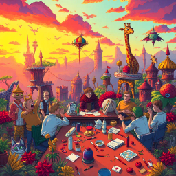 Whose Worlds That Anyway? - Text-based game