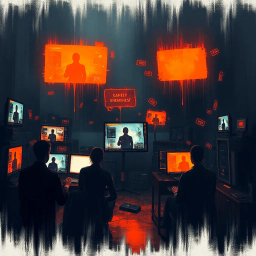 Haunted Byte: Who's This? - Text-based game
