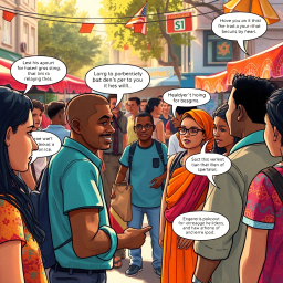 Code Switch Chronicles: Whose Hello Is It Anyway? - Text-based game