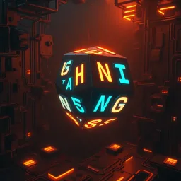 The Spinning Cube Cipher - Text-based game