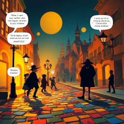 Whose Shadow is it Anyway? - Text-based game