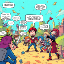 Metamayhem: Whose Adventure Is It, Anyway? - Text-based game