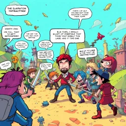 Metamayhem: Whose Adventure Is It, Anyway?