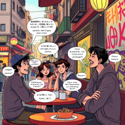 Code Switch Chronicles: Whose Hello Is It Anyway? - Text-based game