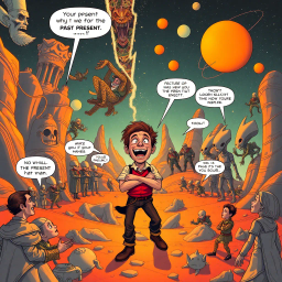 Chronochaos: Whose Time is it Anyway? - Text-based game