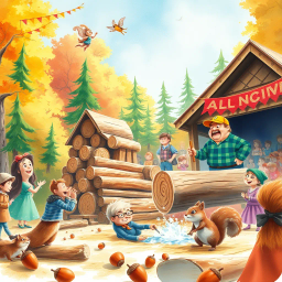 Log Jammin': Who's Logs Are These Anyway? - Text-based game