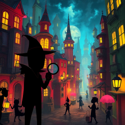 Whose Shadow Is It Anyway? - Text-based game