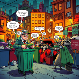 Whose Bin Is It Anyway? - Text-based game