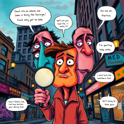Whose Face Is This, Anyway? - Text-based game