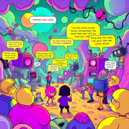 Memeception: Whose Hello Is It Anyway? - Text-based game