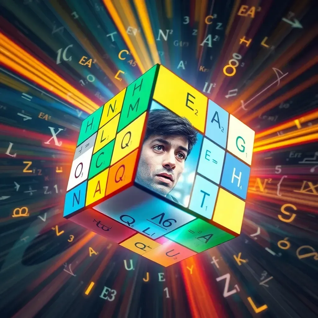 Spinning Cube Math Mania