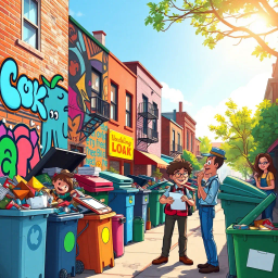 Whose Bin is it Anyway? - Text-based game