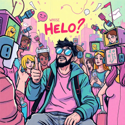 Whose Hello is it, Anyway? - Text-based game