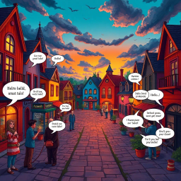 Whose Hellos Are These, Anyway? - Text-based game