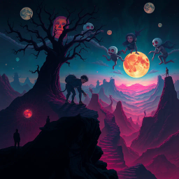 Nightmare Chronicles: Who's Dreaming This? - Text-based game