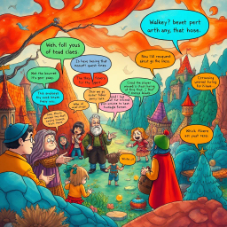 MetaQuest: Whose Adventure is it Anyway? - Text-based game