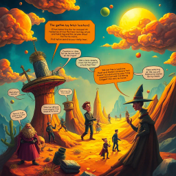 Narrative Nexus: Whose Adventure is it Anyway? - Text-based game