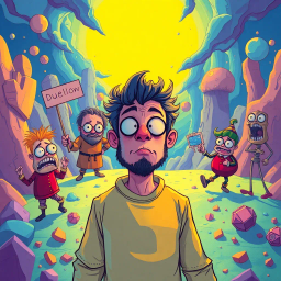 Ego Odyssey: Whose Adventure is it Anyway? - Text-based game
