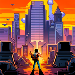 Retro Rampage - Text-based game