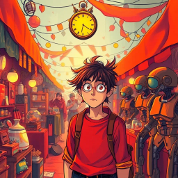 ChronoShuffle: Whose Time Is It, Anyway? - Text-based game