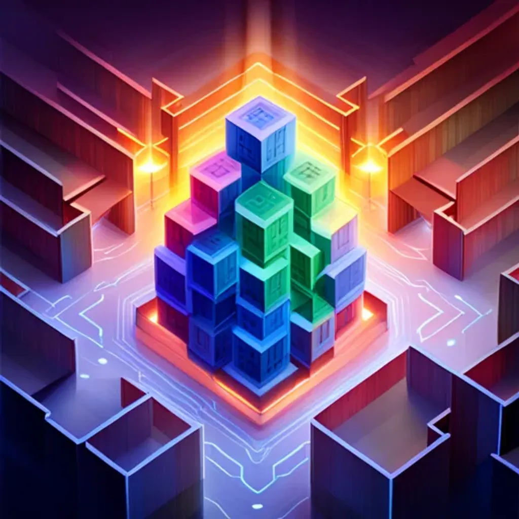 Spinning Cube Adventure