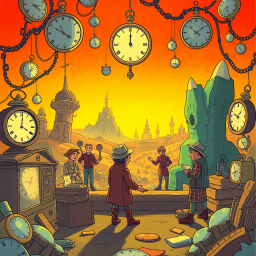 Chronocrack: Whose Time Is It, Anyway? - Text-based game