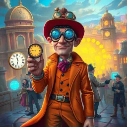 ChronoClash: Whose Time Is It Anyway? - Text-based game