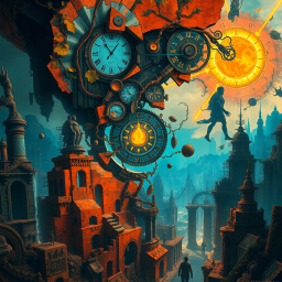 Chrono Clash: Whose Time Is It Anyway? - Text-based game