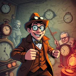 Chronocrack: Whose Time Is It Anyway? - Text-based game