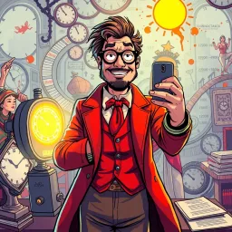 Chronocrack: Whose Time Is It Anyway? - Text-based game