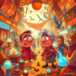 Relic Ruckus: Whose Is It Anyway? - Text-based game