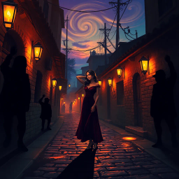 Whose Shadow is That? - Text-based game