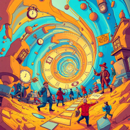 Chronochaos: Whose Time Is It Anyway? - Text-based game