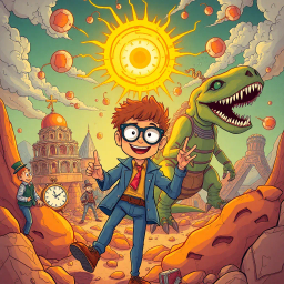 Chronochaos: Whose Time Is It Anyway? - Text-based game