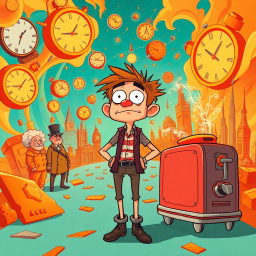 ChronoCrash: Whose Time Is It Anyway? - Text-based game