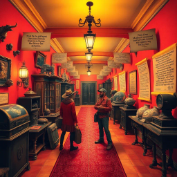 Relic Ruckus: Whose Is It Anyway? - Text-based game