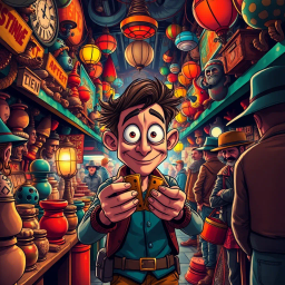 Relic Ruckus: Whose Is It Anyway? - Text-based game