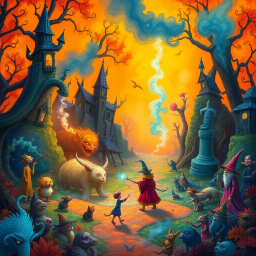Whose Witchcraft Is It Anyway? - Text-based game