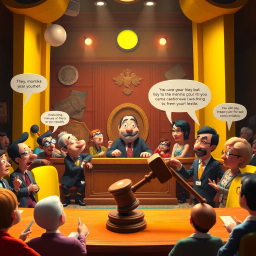 Whose Gavel Is It Anyway? - Text-based game