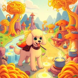 Poodle Noodle Quest - Text-based game