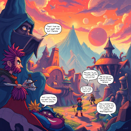 MetaQuest: Whose Adventure Is It Anyway? - Text-based game