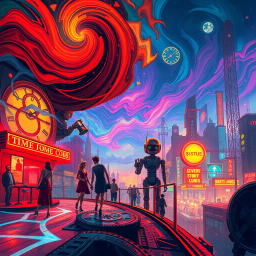 ChronoClash: Whose Time Is It Anyway? - Text-based game