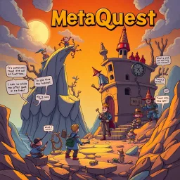 MetaQuest: Whose Adventure Is It Anyway? - Text-based game