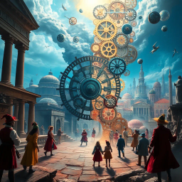 Chronochaos: Whose Time Is It Anyway? - Text-based game