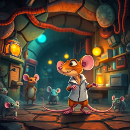 Lab Rat Rumble: Who's in Charge? - Text-based game